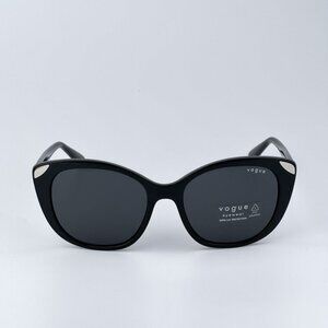 Vogue Women BRAND NEW Sunglasses Black Dark Grey Cat Eye VO5457S W44/87